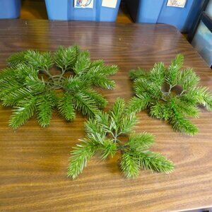 Centerpiece Branches (3) Rings together is full round holiday table centerpiece
